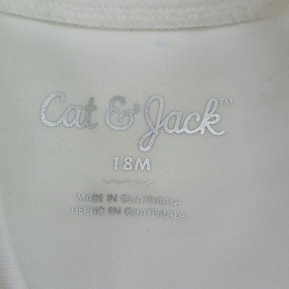 Cat & Jack Rash Guard Swim Sloth Long Sleeve Baby Size 18 Months - Picture 3 of 5